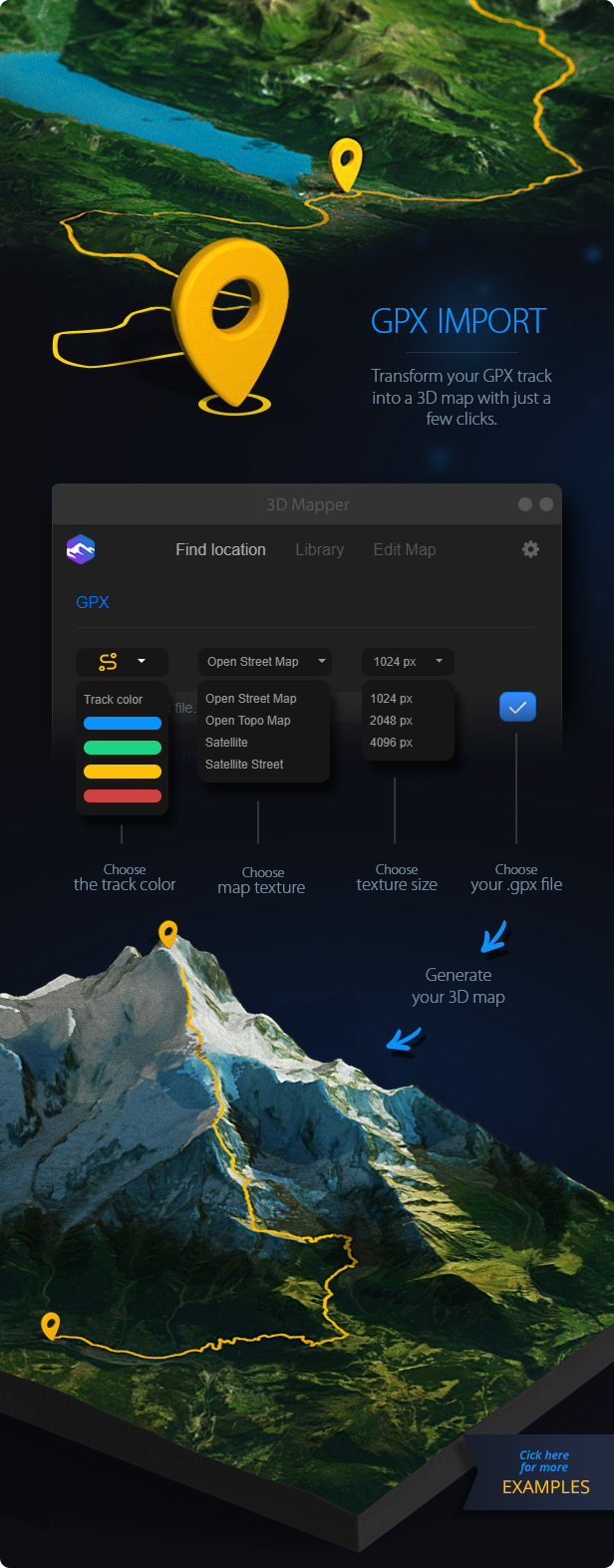 3D Map Generator - 3D Mapper - Photoshop Plug-in - 4